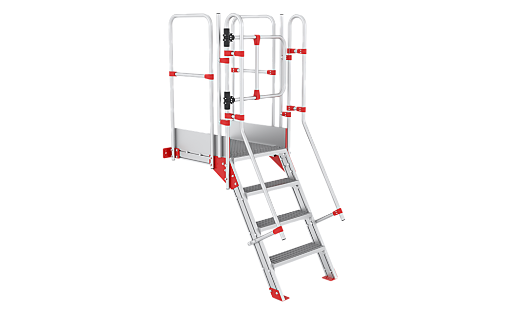 Aluminium trapladders (60°) van ABS Safety voor veilige